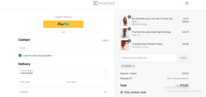 Avidlove discount Appllied at checkout