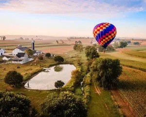 Hot air Balloon Ride View