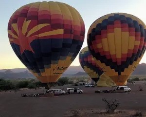 Adrenaline hot air balloon adventure